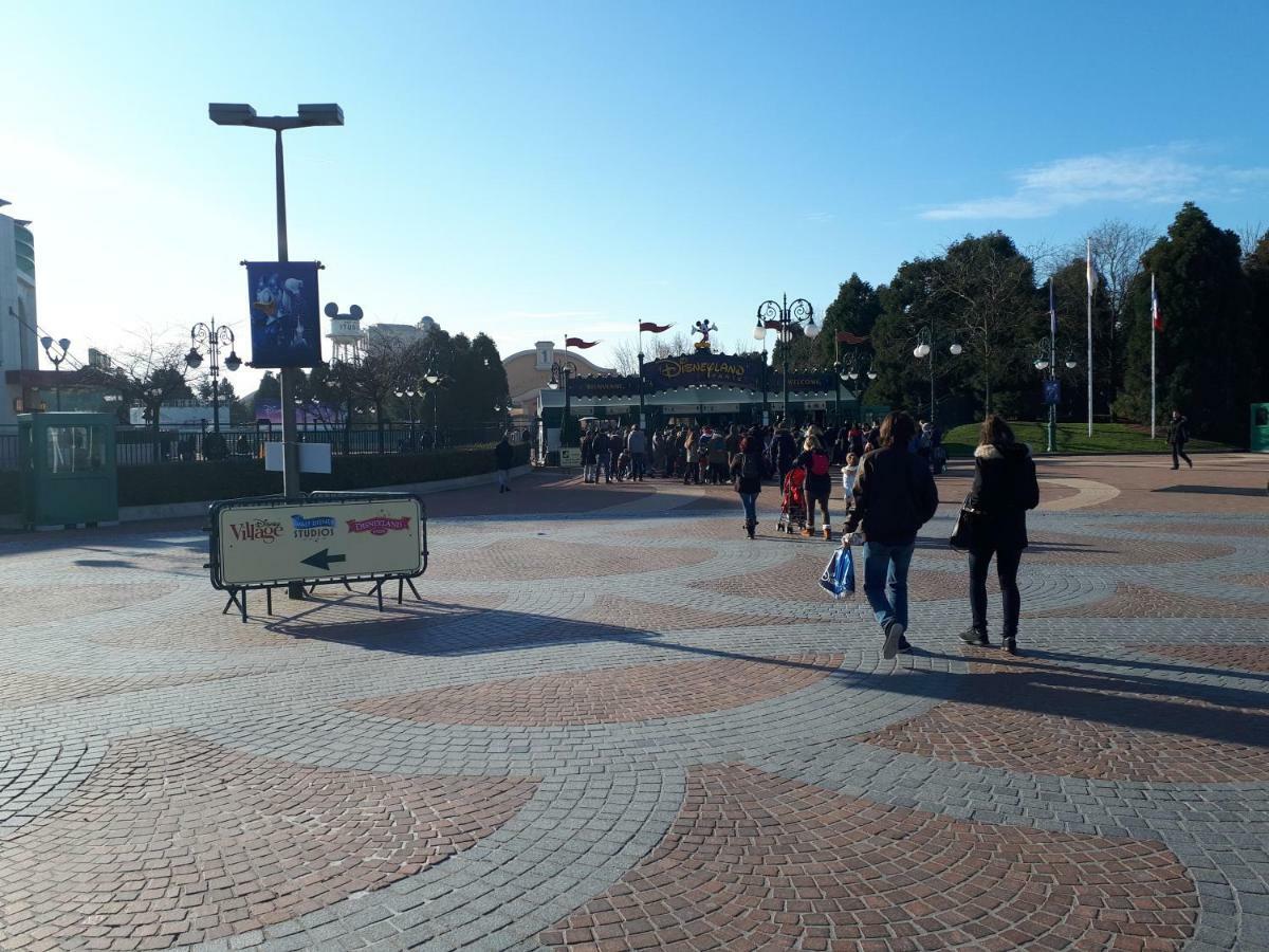 Le Charleston 3P 5 Minutes Disney Parking Gratuit Terrasse Chessy  Exterior photo